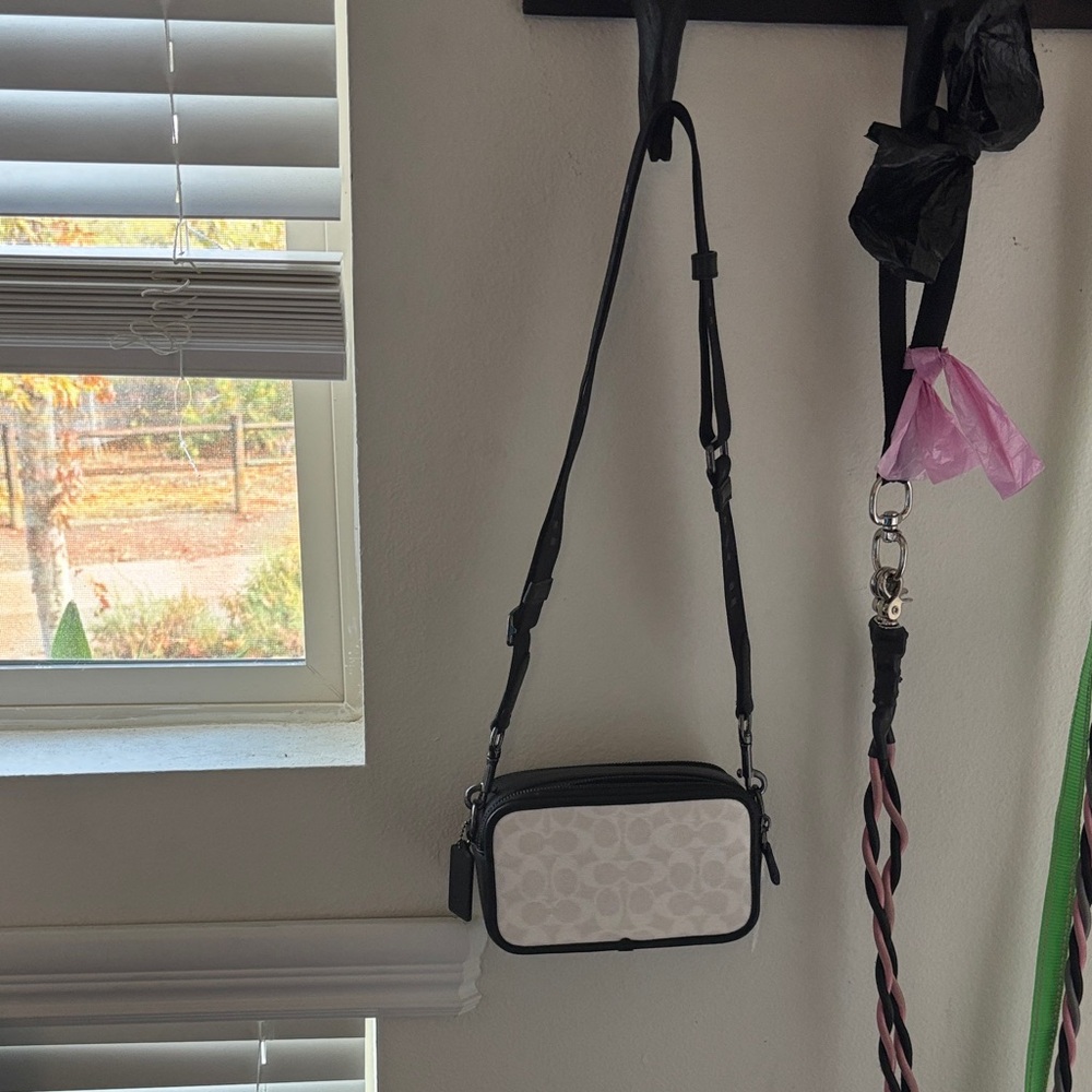 Coach White and Black Crossbody Bag - Picture 13 of 14